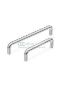 Resim 128 Mm. Plus U Tipi Kulp İnox-mat Siyah Kaplama 