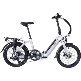 Resim Alba Katlanır Fold x Gümüş Elektrikli Bisiklet 