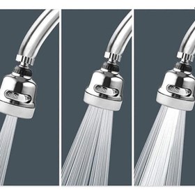 Resim Mfs 3 Fonksiyonlu Su Tasarruflu Musluk Ucu Su Tasarrufu Çeşme Ucu Gri 