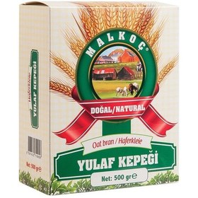 Resim Malkoç Yulaf Kepeği 500 Gr. Kutu 