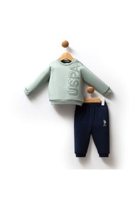 Resim U.S. Polo Assn. U.s. Polo Assn 2'li Bebek Takım Usb2556 Yeşil 