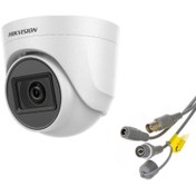 Resim Hikvision DS-2CE76D0T-EXIPF 2 Megapiksel HD 1920x1080 Dome Güvenlik Kamerası 