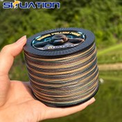 Resim SIIUATION 1000M-1093Yds 4-Strand Örgülü PE Balıkçılık Dizisi, Güçlü Balıkçılık Dizisi, Tuzlu ve Tatlı Suyun İçin Aşınmaya Dayanıklı Halat 