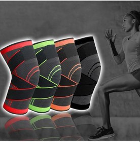 Resim Tenfowee Unisex Spor Dizlikleri - Kompresyonlu, li, Kaynaklı - Koşu, Bisiklet, Basketbol İçin - Kırmızı, S Bedeni 2 Adet Kırmızı 