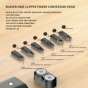 Resim Cop Rose 1 adet 5V Type-C Tıraş Makinesi Şarj Adaptörü, Hızlı Şarj, Kompakt Tasarım, Tıraş Makineleri ile Uyumlu | Silindirik Şarj Bağlantısı 