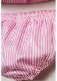 Resim U.S. Polo Assn. U.s. Polo Assn Kız Bebek Külotlu Dokuma Elbise Pembe-2389 Pembe 