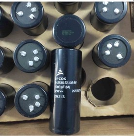 Resim B43510s5108m1 1000mf 450v 40x100 4pın Elko Kondansatör 