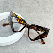 Resim 1 adet Kadın Y2K Kedi Gözü Gözlük - Şeffaf Lens, Metal Menteşeler, Tam Çerçeveli, Günlük Kullanım ve Partiler için Şık ve Dayanıklı, Moda Severler için Mükemmel Hediye, Parti Aksesuarları, Trend Gözlük, Dayanıklı Gözlük 