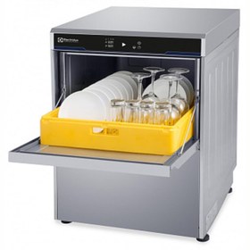 Resim Professional Tezgahaltı Bulaşık Makinesi, Çift Cidarlı, Tesisat Basınçlı Boylerli, Drenaj Pompalı, Parlatıcı Ve Deterjan Dispenserli, 400v/3n/50hz - Termal Etiket Uyumlu EUC40GTL 