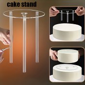 Resim 4'lü Set Yeniden Kullanılabilir Katlı Pasta Destek Struktürleri ve Ahşap Çubuklar - Şeffaf Kaplama Sistemi, Elektrik Gerektirmez - Düğün Pastaları ve Fırın Sergileri İçin Mükemmel, Pasta Standları, Doğum Günü İçin Pasta Standı, Pasta Süsleme, Pasta Sergileme Standları, Pasta Sergi Standı, Düğün Pasta Standı, Pasta için Çiviler, Pasta Katmanı Stand, Doğum Günü Partisi İçin Pasta Standı, Pasta Kat Standı, Pasta Formu, Katmanlar için Pasta Destekleri, Doğum Günü Partisi 