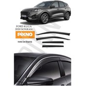 Resim Ford Kuga 2020 Ve Sonrası Kromlu Cam Rüzgarlığı 4'lü Set A+ Plus 