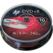 Resim HP DVD+R DRE00060-3 8.5 GB 8X 10'lu Cake Box 