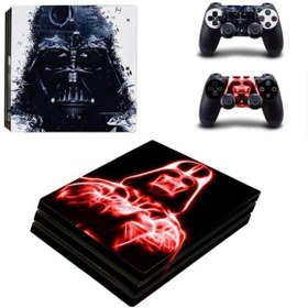 Resim Kt Grup Star Wars Darth Vader Playstation 4 Pro Full Sticker Kaplamalar 