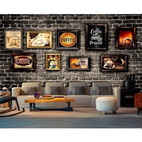 Resim 3 Boyutlu Tuğla Ve Çerçeveler Duvar Kağıdı 