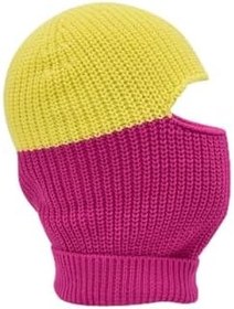 Resim Color Block Renkli Balaclava Kar Maskesi Triko Bere Boyunluk 1 Adet 