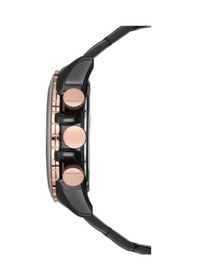 Resim Ferro Fm1542a-r Quartz Siyah Çelik Kordon 45 Mm Erkek Kol Saati Gri 