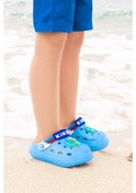 Resim Kiko Kids Eva Plaj Havuz Okul Kreş Erkek Çocuk Terlik Twg 755-1 Mavi 