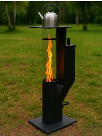 Resim Fbt Pelet Sobası Mini Pelet Sobasi 