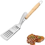 Resim Buwico Kürek Klipsi Paslanmaz Çelik 304, 2'si 1 Arada Izgara 