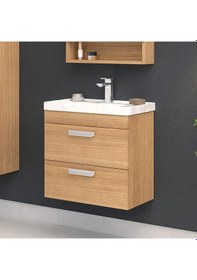 Resim Orka Nova 60 Cm Mdf Morgana Kiraz Banyo Dolabı Takımı, Boy Dolabı Çok Renkli 