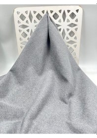 Resim Selanik Kumaş %100 Pamuk Gri 