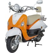 Resim Mondial 50 Znu Ec Motorsiklet Turuncu 