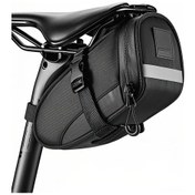 Resim Gajeena Bisiklet Sele Torbası - Su Geçirmez, Geniş Kapasiteli, Hızlı Çıkarılabilir Bisiklet Aksesuarı Gri 