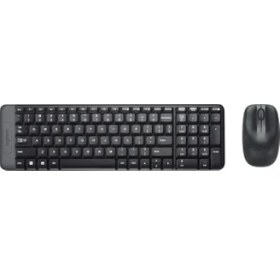 Resim Mk220 Kablosuz Combo Tr Klavye Mouse Set (920-003163) 