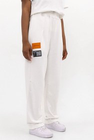 Resim Loose Fit - Draped Sweatpants White - L 