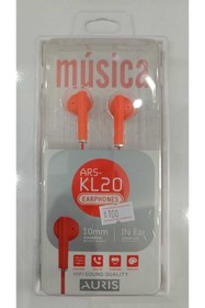 Resim Auris Silikonlu - Mikrofonlu - Kablolu Kulaklık 