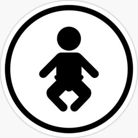 Resim TSC Arabada Bebek Var Sticker Oto Yapıştırma Etiket 18CM Md2 