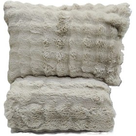 Resim Comfort Yorgan Seti Çift Kişilik Puff Loria Bej 