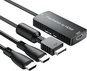 Resim LiNKFOR PS123 HDMI Dönüştürücü Adaptör 1080P HD Link Kablosu PS1 PS2 PS3 için Daha İyi Renk Doygunluğu PS1/2/3 ile HDMI Uyumlu 