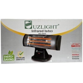 Resim Uzlight 1800W Elektrikli Isıtıcı devrilme emliyetli 