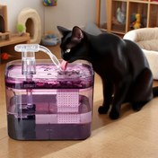 Resim Yeni 1.5L Kedi Dolaşımlı İçme Suyu Filtreli Dispanseri, Evcil Hayvan Su Dispanseri,Otomatik Evcil Hayvan Suluk,Şık Evcil Hayvan Ürünü,Kompakt Dispenser,Yüksek kaliteli filtre,USB Güçlü Cihaz,Otomatik Dağıtıcı,Kediye Özel Su Kabı,Çoklu Evcil Hayvanlı Haneler,Kedi Sahipleri İçin 