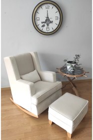 Resim NOSSO HOME Emzirme Koltuğu, Sallanan Koltuk, Tv Koltuğu ( City Meşe ) 