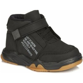 Resim Vicco Alaska II 946.B20K.262 Erkek Çocuk Cırtlı Bot Siyah 22-25 Siyah 