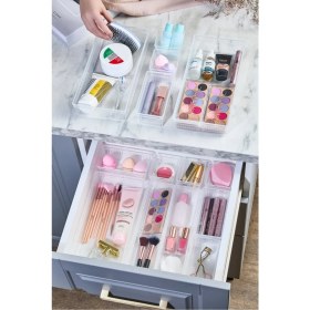 Resim Turuncu 7 Parça Çekmece Içi Kaşıklık Mutfak Organizer Seti 