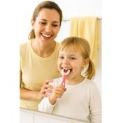 Resim Busstier Silikon Uçlu Tırtıklı Diş Kaşıyıcı Bebekler Için Güvenli Diş Kaşıma Ürünü Bpa Içermez Ergonomik Tutma Saplı Hafif Kolay Temizlenebilir Yeni Doğan ve 0-12 Ay Bebekler Için Uygun (Pembe) 