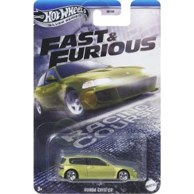 Resim Ju-Ju Hot Wheels Fast & Furious 5’li Set - Civic, Integra, 240Z, Nova, Veyron Metal Araçlar 