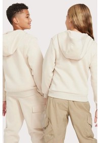 Resim Nike Sportswear Full-zıp Fermuarlı Kapişonlu Çocuk Sweatshirt Krem Krem 