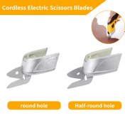 Resim 2 adet Makas Bıçağı, Elde Taşınan Makaslar için Uygun, Kumaş, Karton, Halı ve Keçe için Uygun, DIY Tutkunları ve El Sanatçıları için Uygun, Makas Bıçağı 