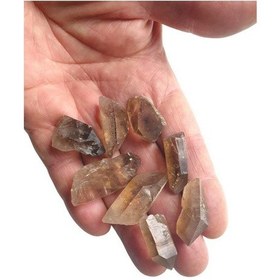 Resim 50 Gram Dumanlı Kuvars Küçük Piramit Uçlar 111-2 