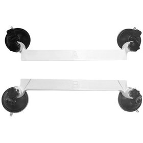 Resim Suntek Starlink Destek Braketi Için 2 Adet Adaptör Montaj Vantuz 15,94x4,33x3,35 İnç 