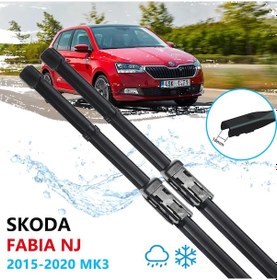 Resim Skoda Fabia Ön Cam Muz Silecek Takımı 2015-2020 