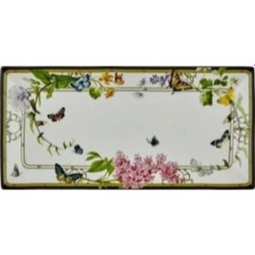 Resim Lamedore Muse Garden 2'li Büyük Dikdörtgen Tabak 1bsf-1752mg 