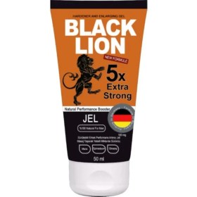 Resim Black Lion Natural Performanse Booster Erkeklere Özel Sertlik Verici Uzun Deneyim Kremi 50 ml 