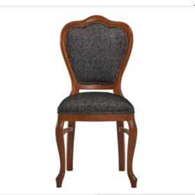 Resim Bengimobilya Sandalye Zus027 Oval Sırtlık Model Kayın Aslan Ayak Çizgi Desenli 
