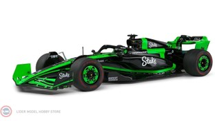 Resim 1:18 Solido 2024 Stake Valtteri Bottas KICK Sauber C44 #77 Japan GP Formula 1 