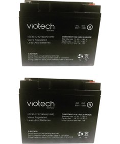 Resim VİOTECH Vte40-12 12volt 40amper Ups Aküsü 2li Set 